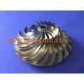 T04e Rueda de Turbo Billet Compresor 442476-0011 Diseño de Alto Rendimiento CNC Machined Rueda de Aluminio T3 T4 Turbo 442476-11